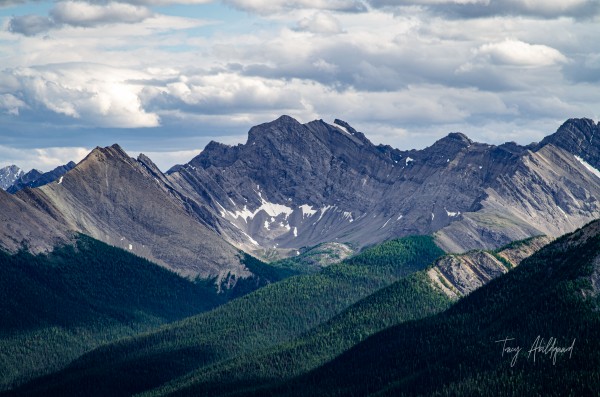 Banff Mountains Hi Res   A3 by Tracy Abildgaard
